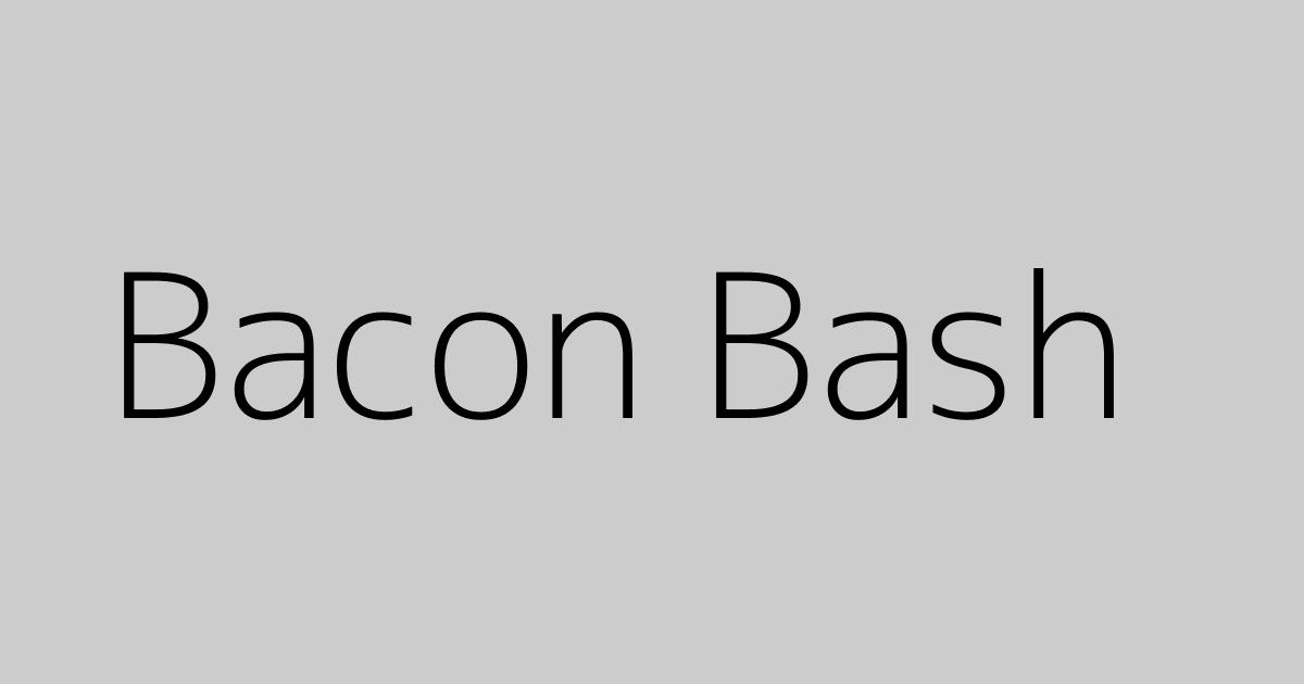 Bacon Bash 2016 - Hampton Roads Bacon Festival in Newport News VA